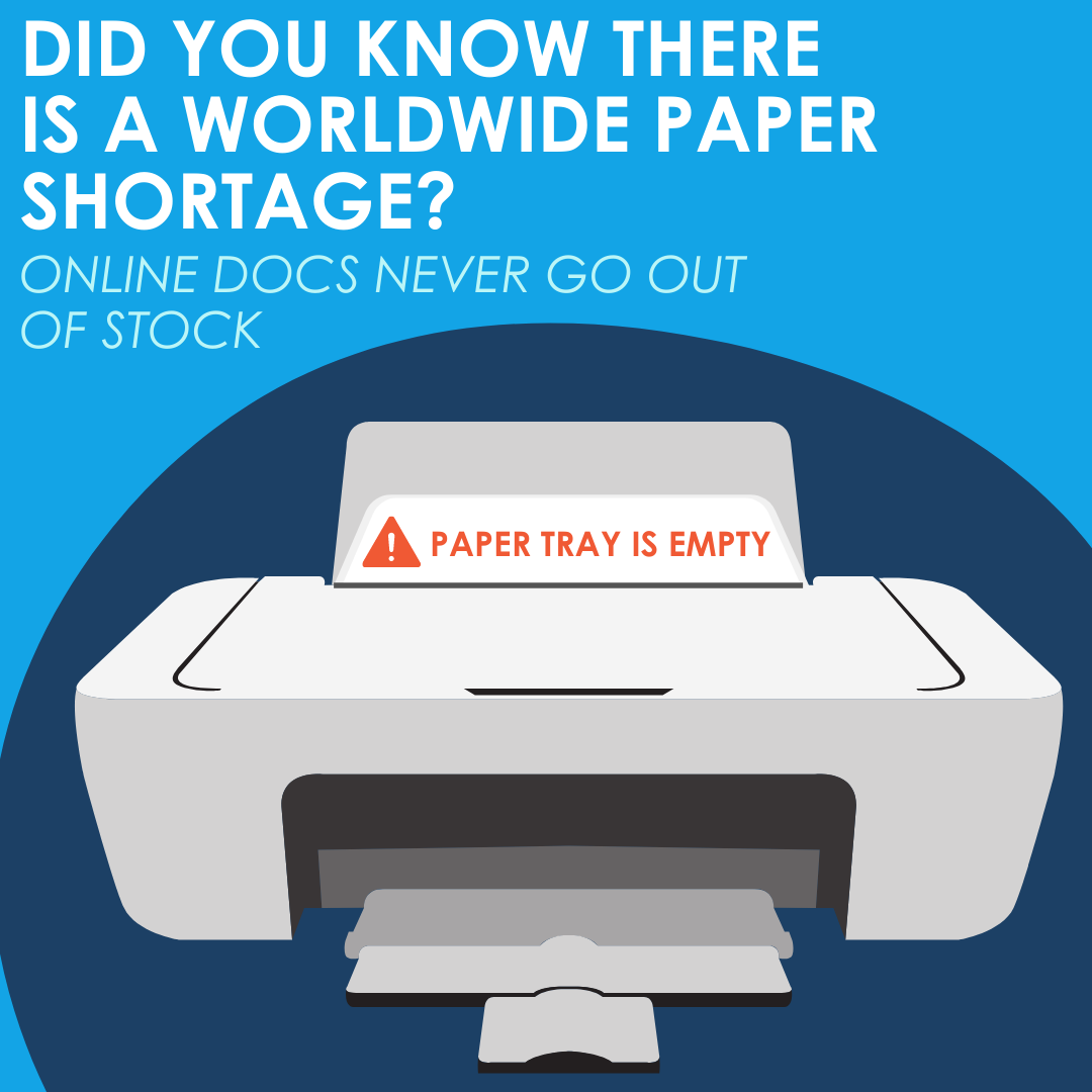 Paper Shortage_ScribCon2022 Printer Graphic